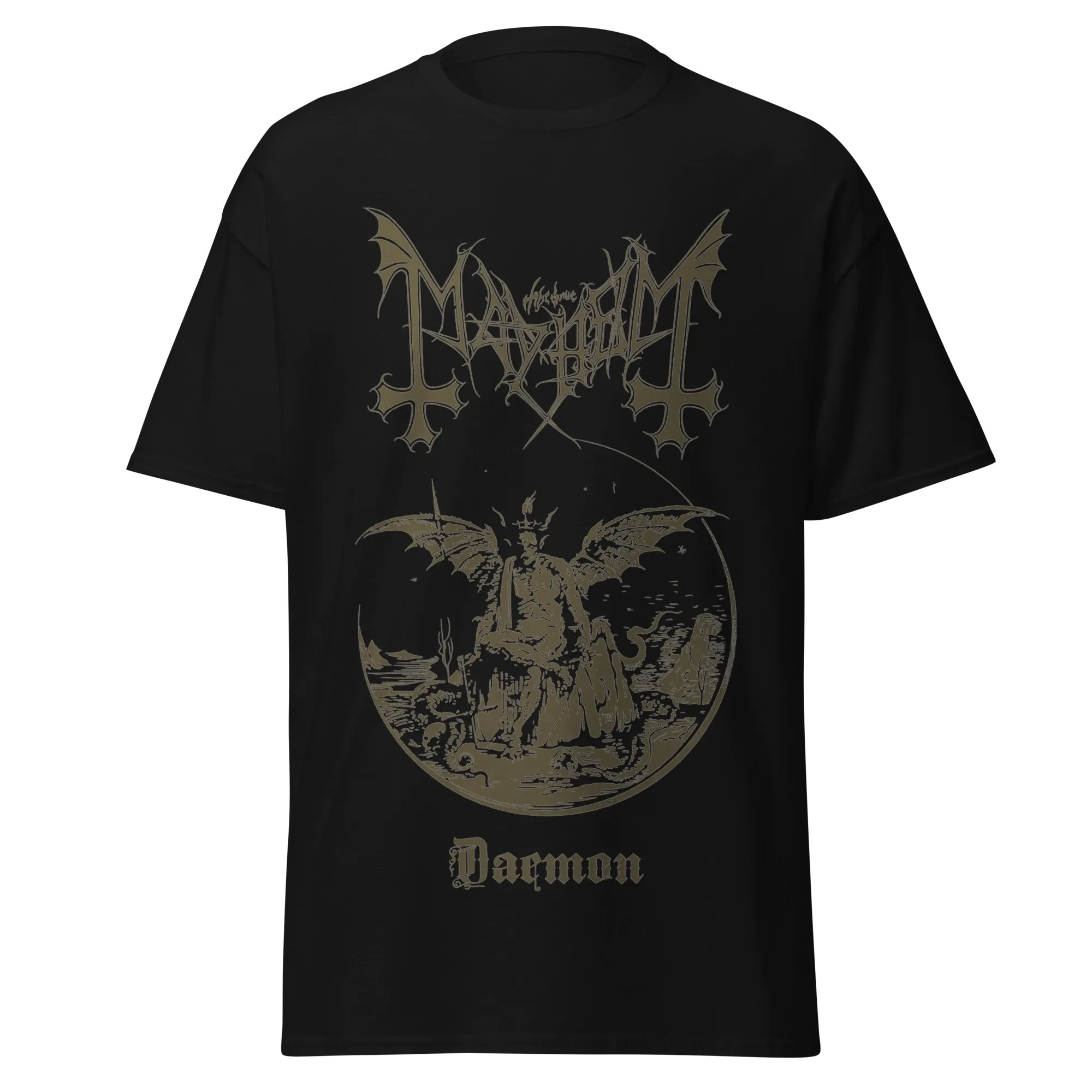 MAYHEM - DAEMON ALBUM ARTWORK - PREMIUM GRAPHIC TEE - VINTAGE STREETWEAR