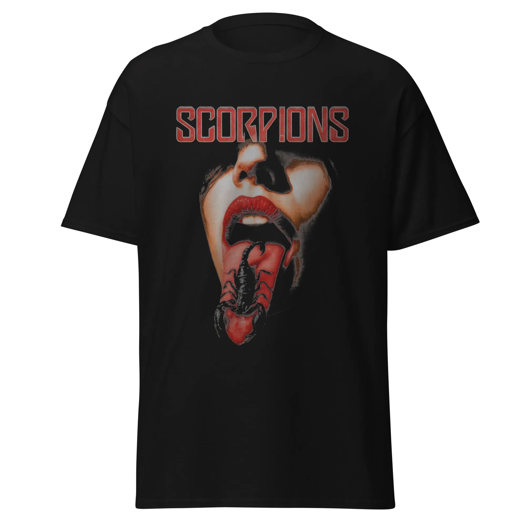 SCORPIONS - ICONIC SCORPION TONGUE - VINTAGE STREETWEAR - PREMIUM GRAPHIC TEE