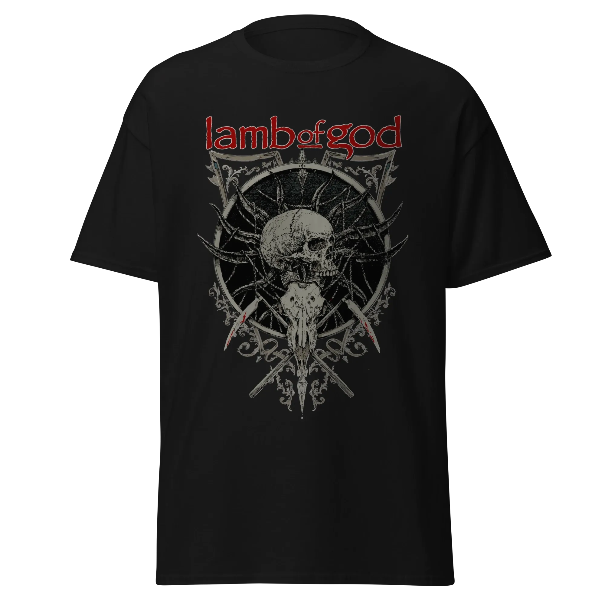 LAMB OF GOD - SKULL AND TALON - PREMIUM GRAPHIC TEE - VINTAGE STREETWEAR