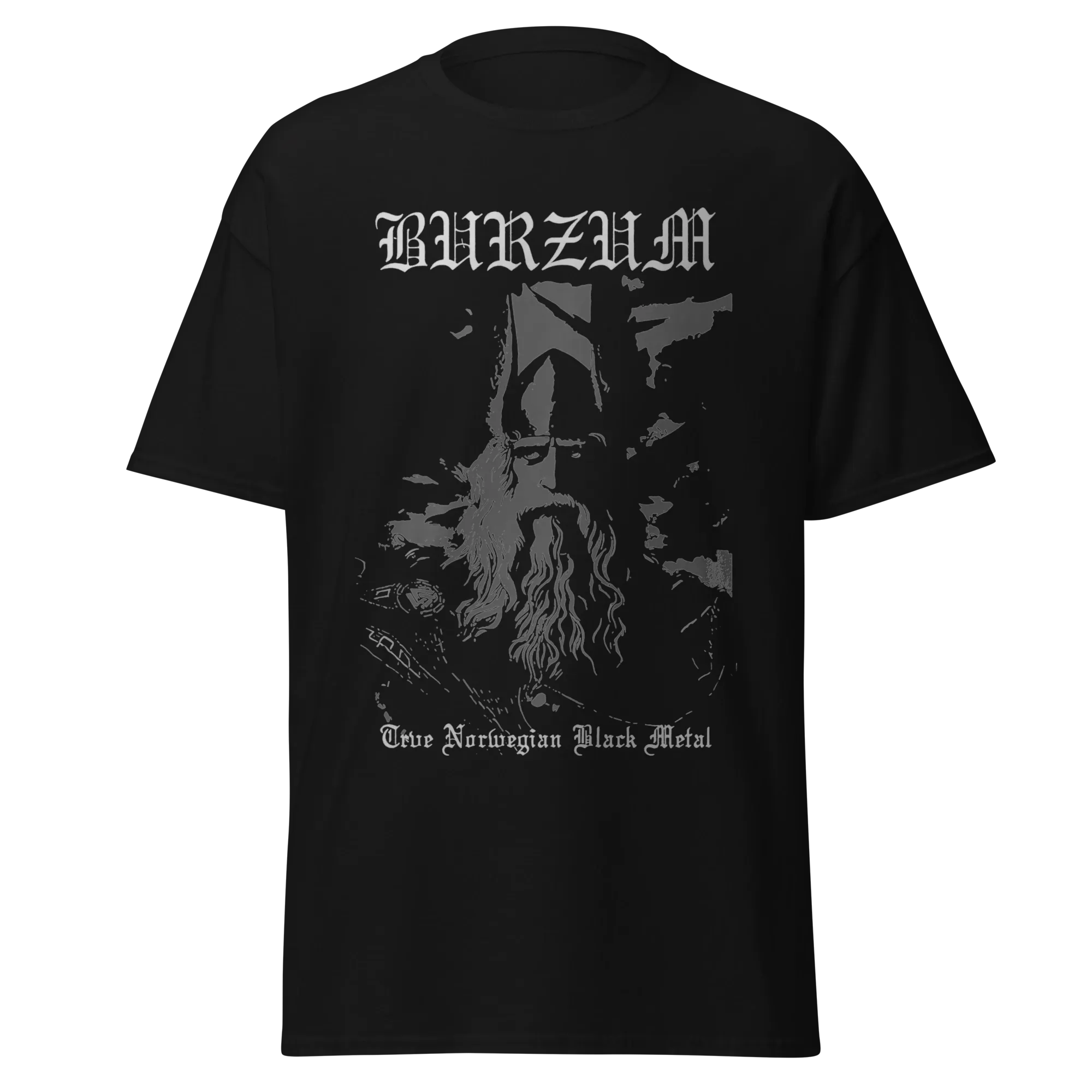 BURZUM - ICONIC WARRIOR GRAPHIC - PREMIUM GRAPHIC TEE - VINTAGE STREETWEAR
