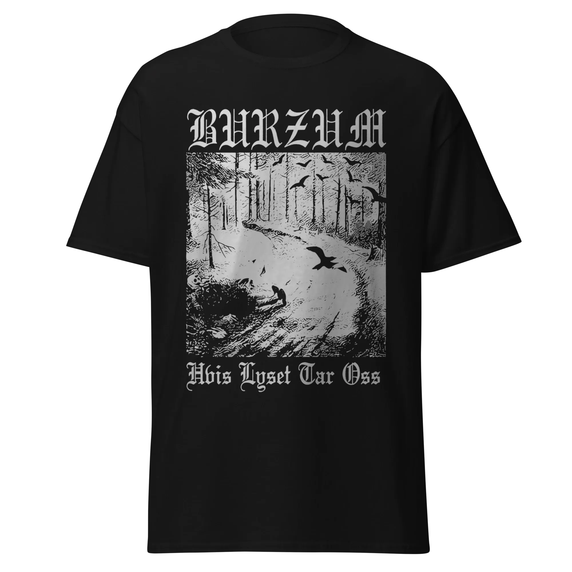 BURZUM - HVIS LYSET TAR OSS - VINTAGE STREETWEAR - PREMIUM GRAPHIC TEE