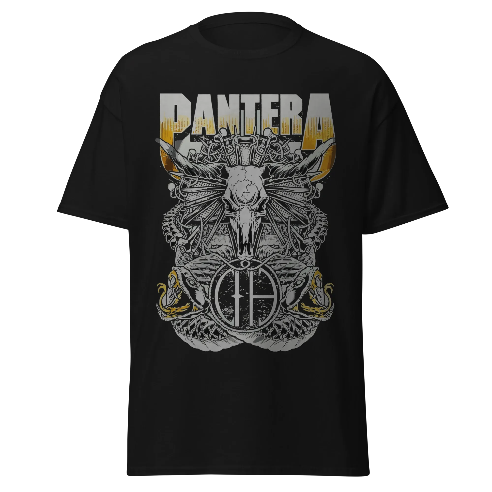 PANTERA - SKULL AND SNAKE - PREMIUM GRAPHIC TEE - VINTAGE STREETWEAR