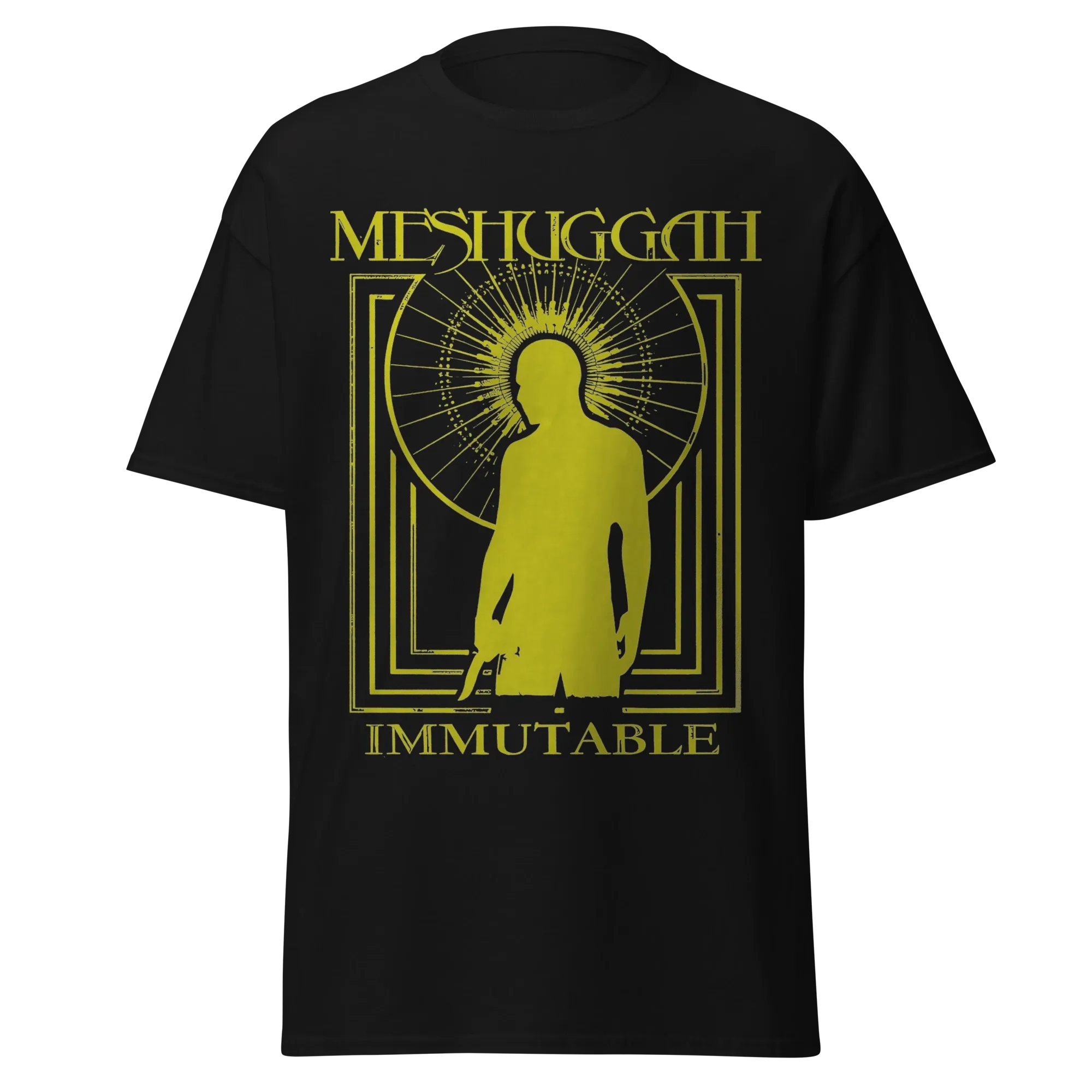 MESHUGGAH - IMMUTABLE ALBUM ART - PREMIUM GRAPHIC TEE - VINTAGE STREETWEAR