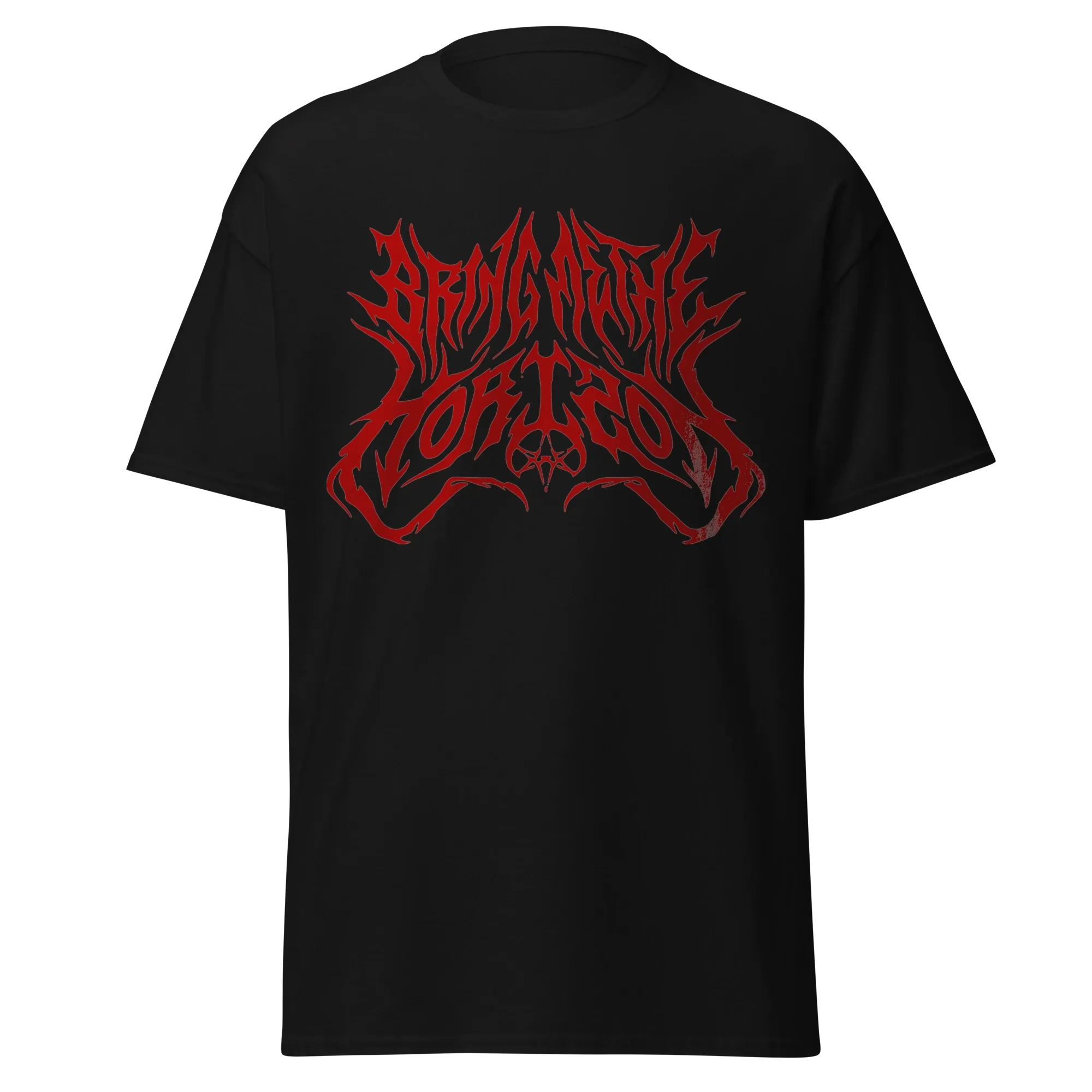 BRING ME THE HORIZON - DEATH METAL LOGO - PREMIUM GRAPHIC TEE - VINTAGE STREETWEAR