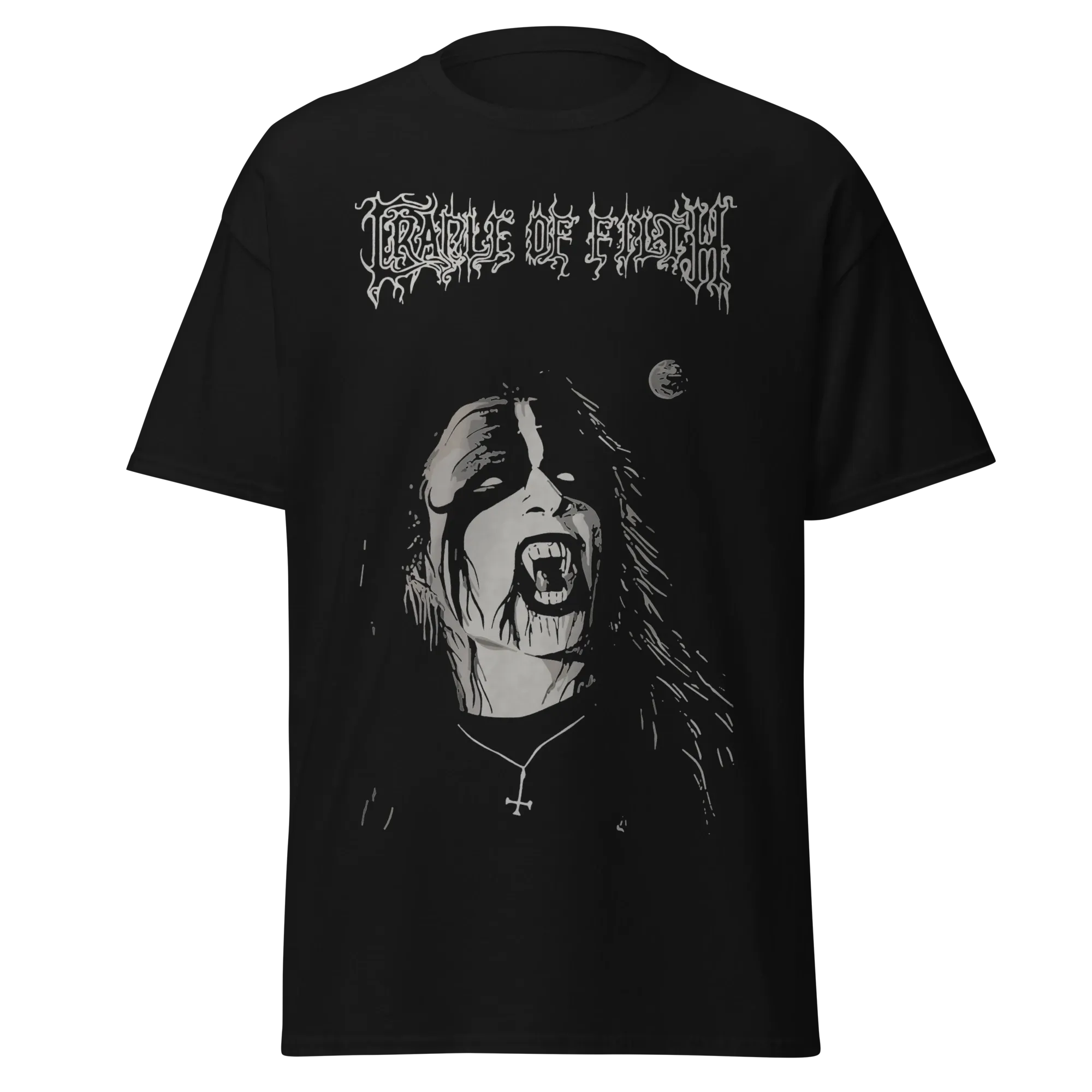 CRADLE OF FILTH - CLASSIC CORPSE PAINT ICON - VINTAGE STREETWEAR - PREMIUM GRAPHIC TEE
