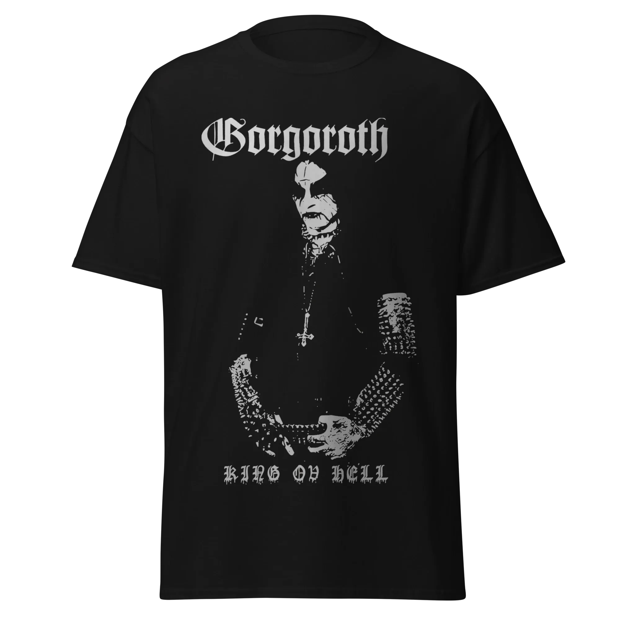 GORGOROTH - KING OV HELL - PREMIUM GRAPHIC TEE - VINTAGE STREETWEAR