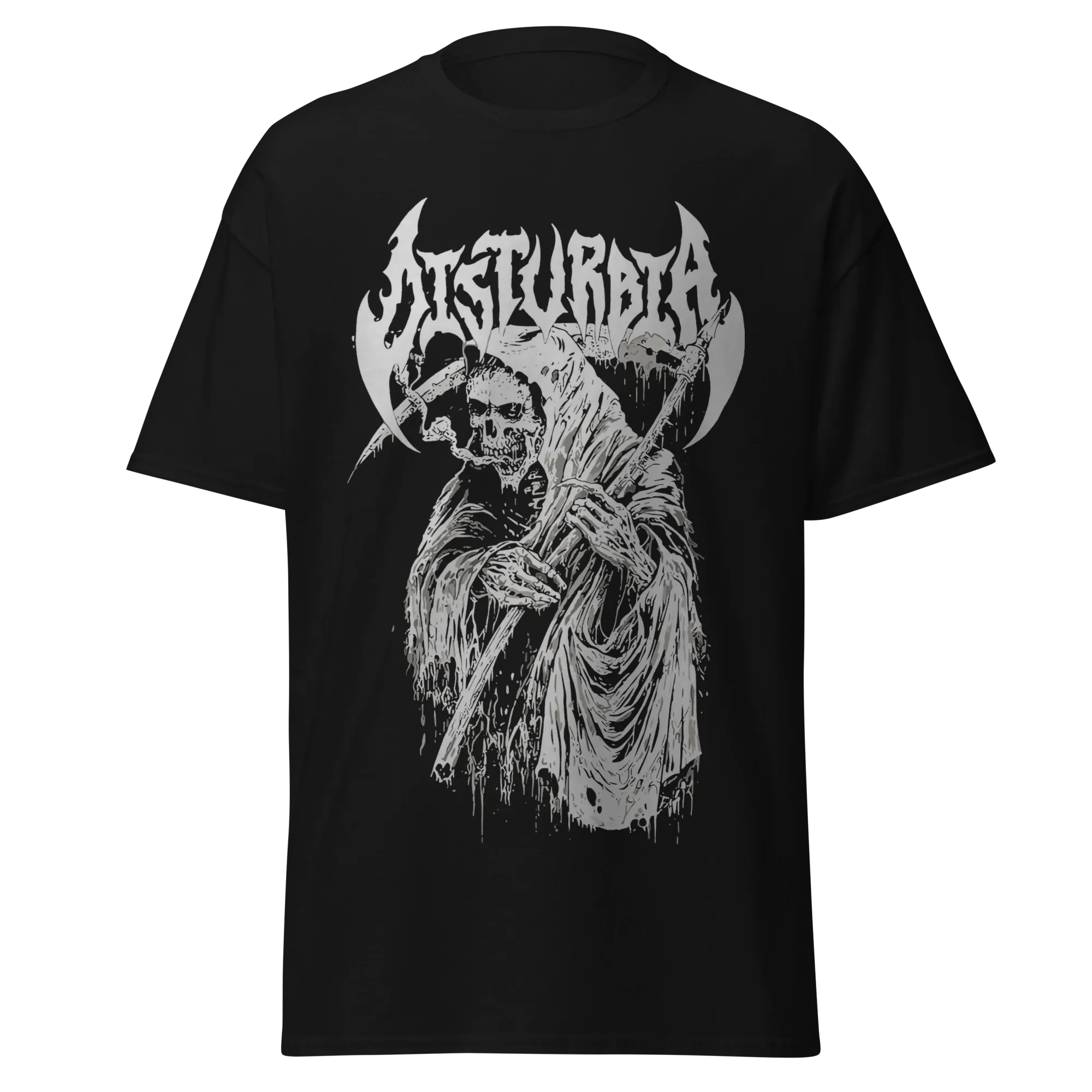 DISTURBIA - Grim Reaper Sigil - VINTAGE STREETWEAR - Premium Graphic Tee