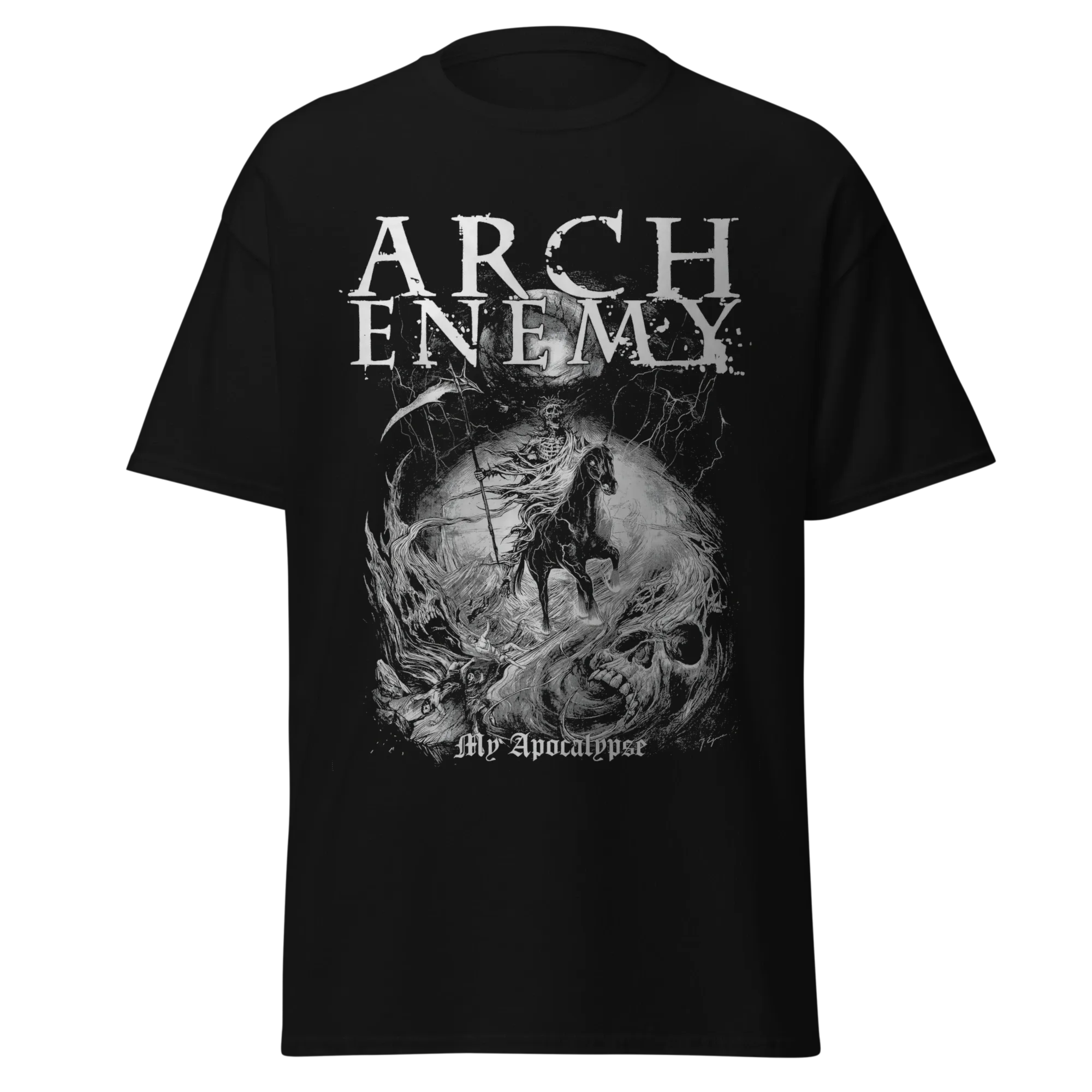 Arch Enemy - My Apocalypse - Premium Graphic Tee - Vintage Streetwear Style