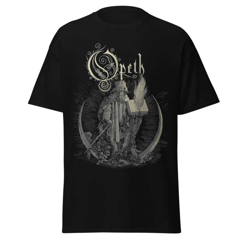 OPETH - OCCULT WIZARD ARTWORK - PREMIUM GRAPHIC TEE - VINTAGE STREETWEAR