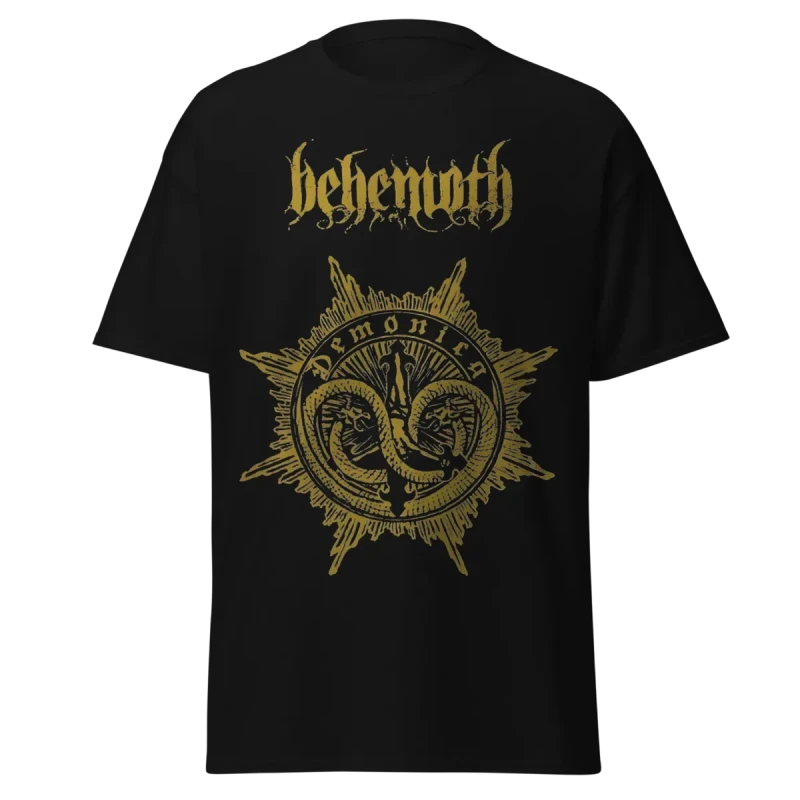 BEHEMOTH - DEMONICA COMPILATION - PREMIUM GRAPHIC TEE - VINTAGE STREETWEAR STYLE