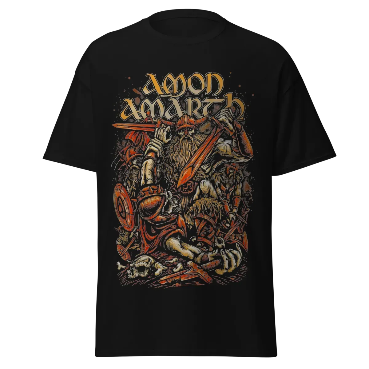 AMON AMARTH - VIKING BATTLE RITUAL - PREMIUM GRAPHIC TEE - VINTAGE STREETWEAR