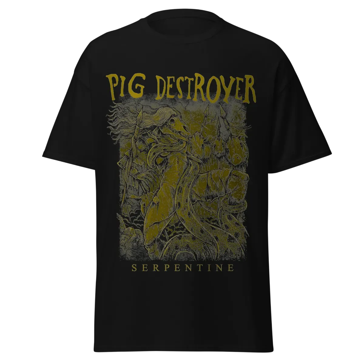 Pig Destroyer - Serpentine - Premium Graphic Tee - Vintage Streetwear Fit