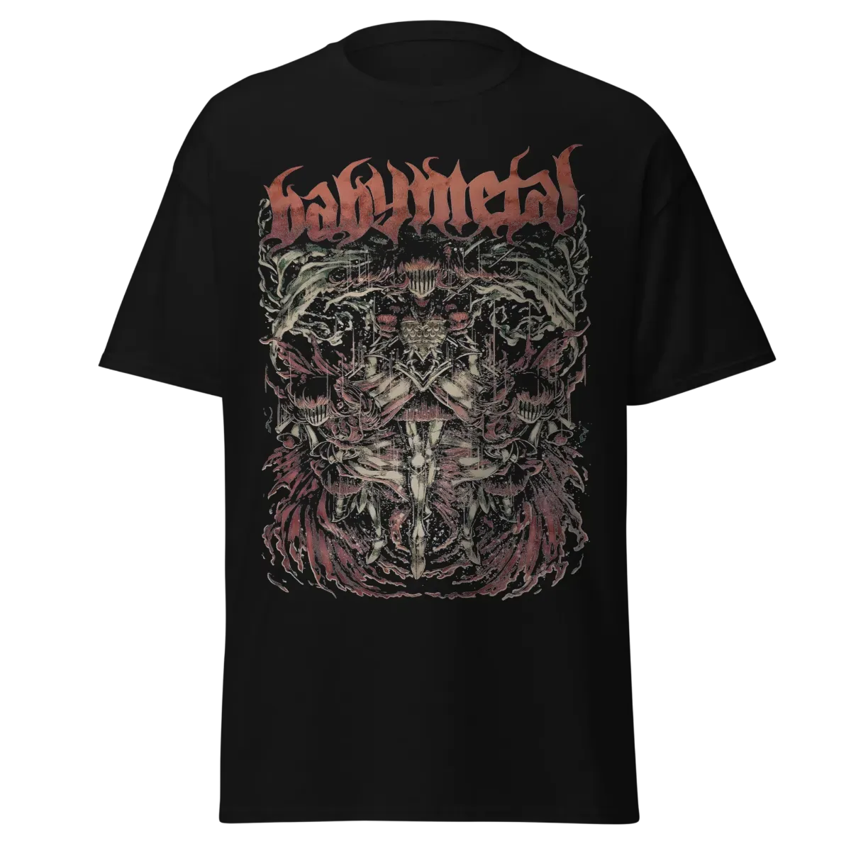 BABYMETAL - DARK FANTASY EMBLEM - PREMIUM GRAPHIC TEE - VINTAGE STREETWEAR