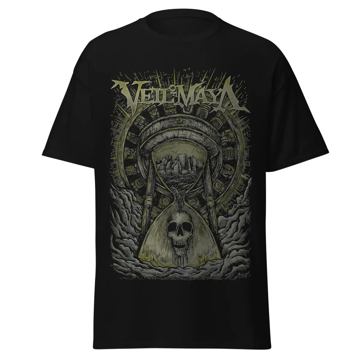 VEIL OF MAYA - TIMELESS DYSTOPIAN HORIZON - PREMIUM GRAPHIC TEE - VINTAGE STREETWEAR