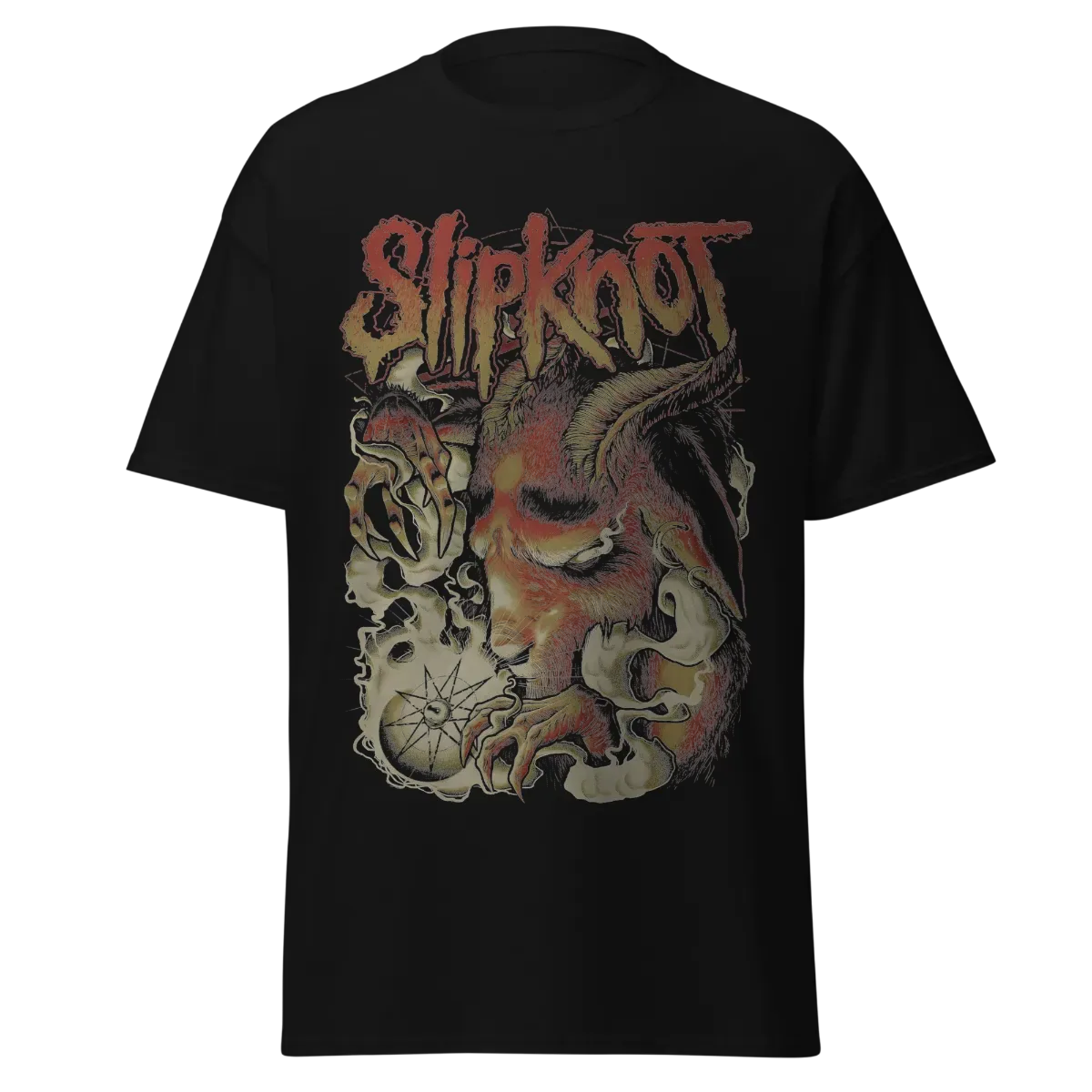 SLIPKNOT Goat Occult Nu Metal Shirt | Merch Morocco