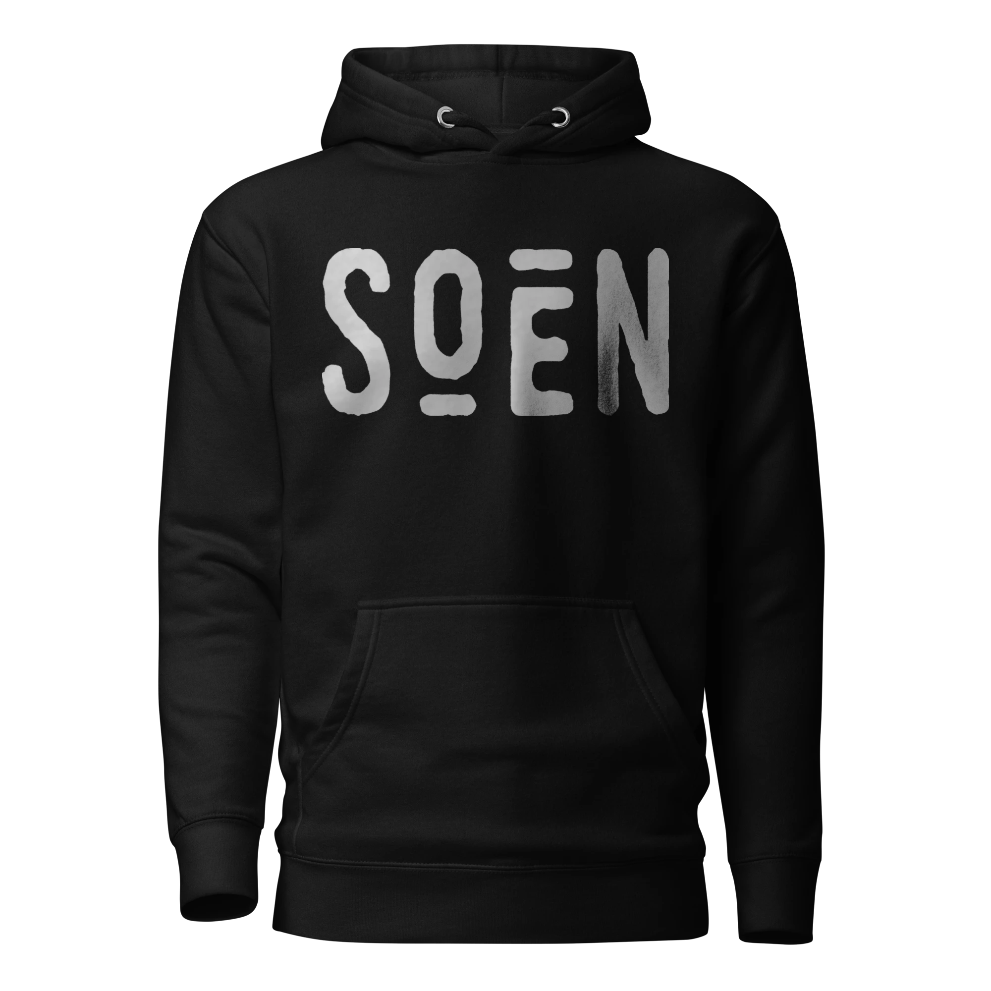 SOEN - MONOCHROME LOGO - PREMIUM HOODIE - VINTAGE STREETWEAR